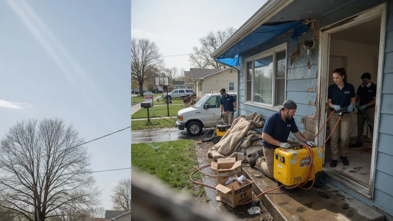 Basement Flood Cleanup in Overton, TX near me